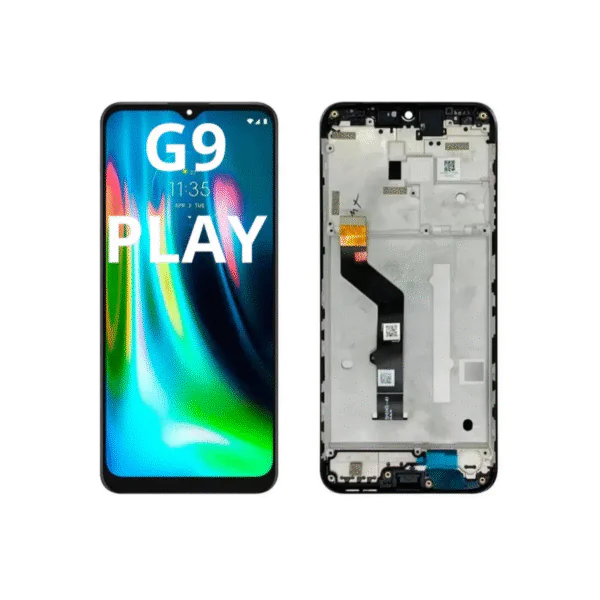 LCD MOTO G9 PLAY – OLED C/ARO – PRETO