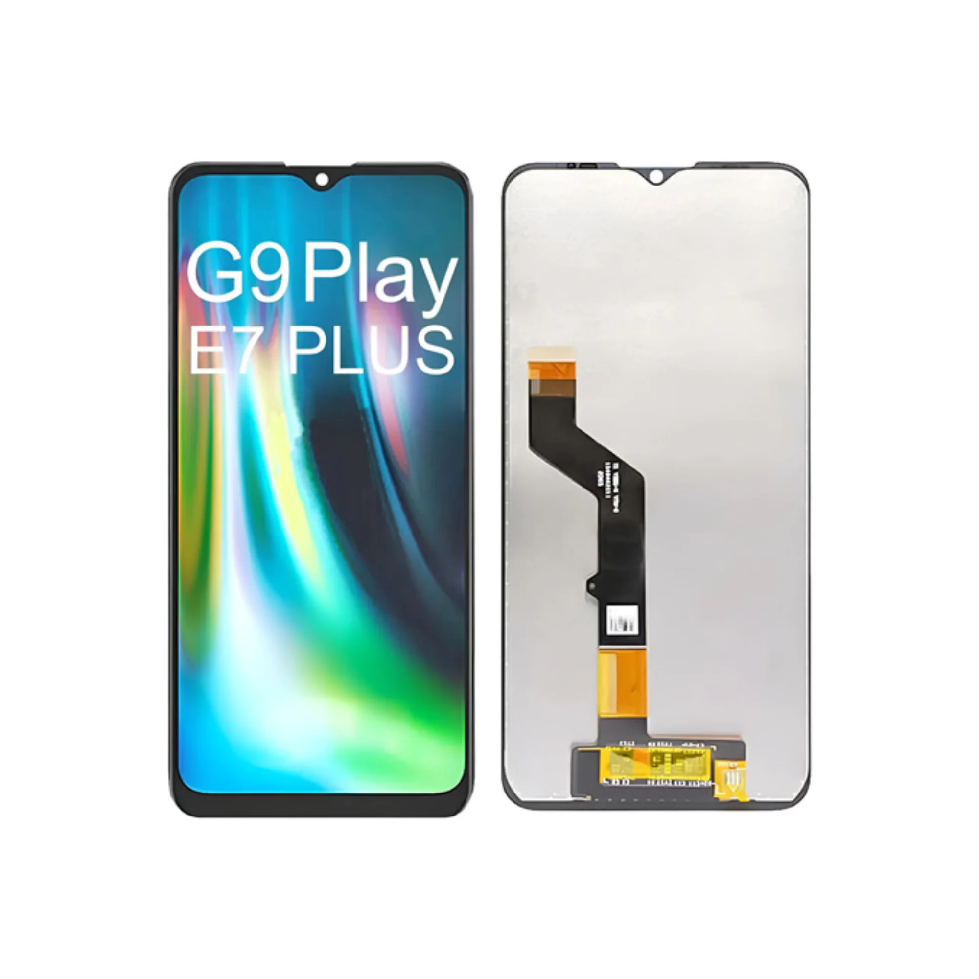 LCD MOTO G9 PLAY/E7 PLUS – OLED S/ARO – PRETO