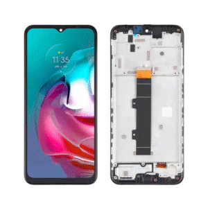 LCD MOTO G10/G20/G30 – OLED C/ARO – PRETO
