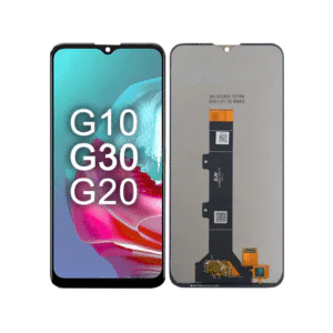 LCD MOTO G10/G20/G30 – ORIG SVC S/ARO – PRETO