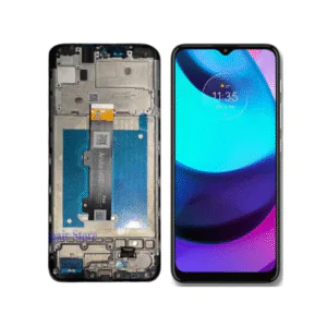 LCD MOTO E20 – OLED C/ARO – PRETO