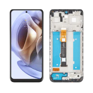 LCD MOTO G31 – OLED C/ARO – PRETO