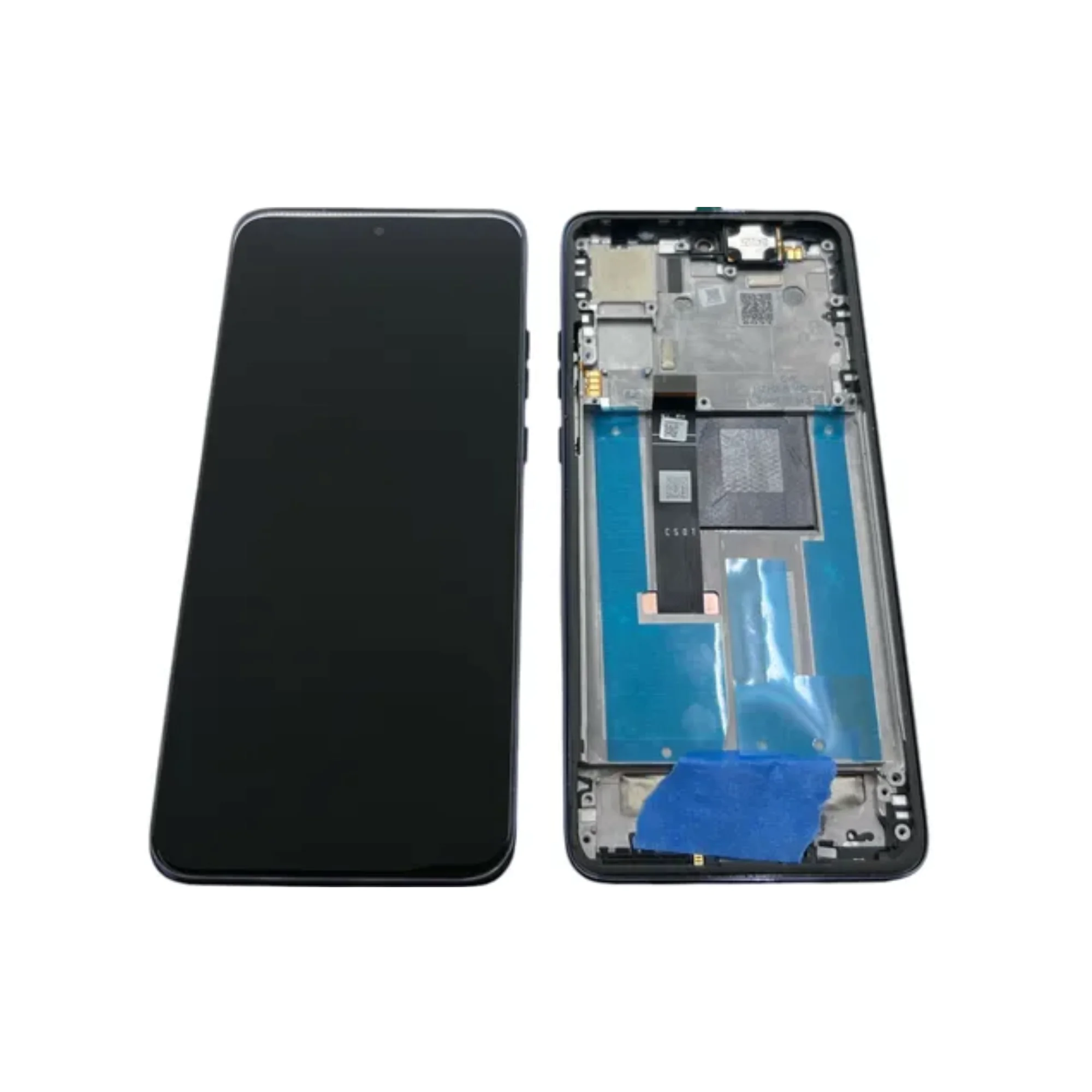 LCD MOTO EDGE 50 NEO – ORIG NACIONAL C/ARO – AZUL LCD MOTO EDGE 50 NEO – ORIG NACIONAL C/ARO – AZUL